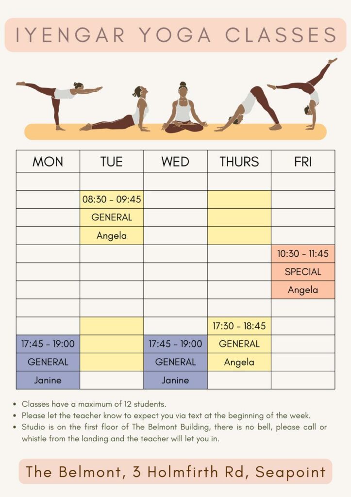 Yogaberries Sea Point Schedule